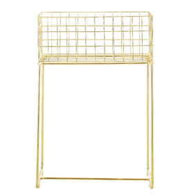 Bloomingville Deer Storage Basket Gold