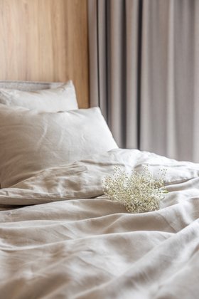 Leinen im Schlafzimmer