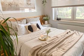 Leinen im Schlafzimmer