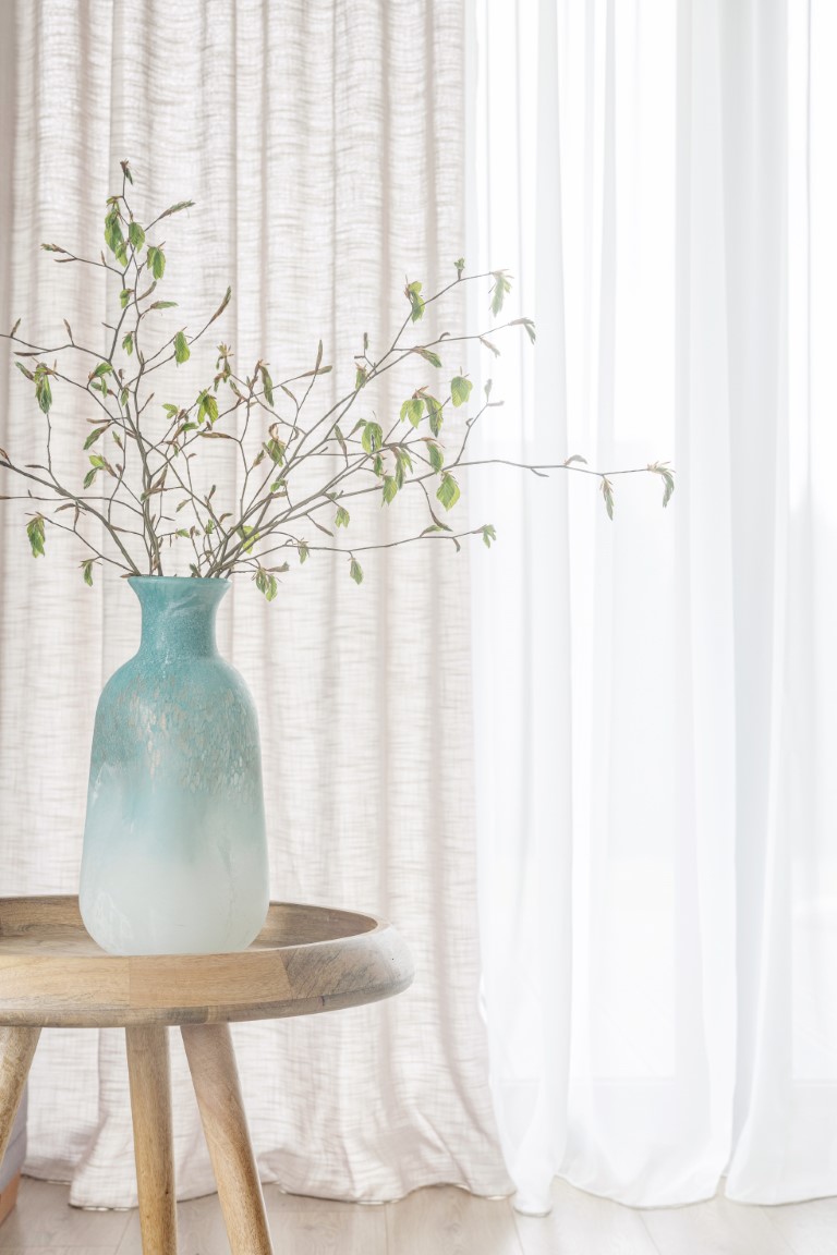 Vorhang in Naturfarben