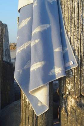 Fish Wool Blanket