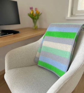 Sea Breeze Stripe Blanket
