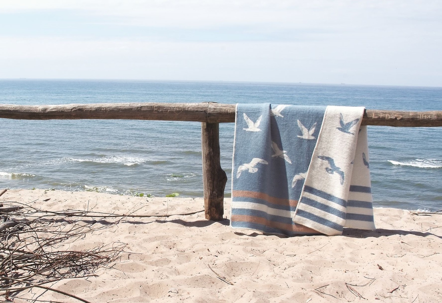 Seagull Wool Blanket