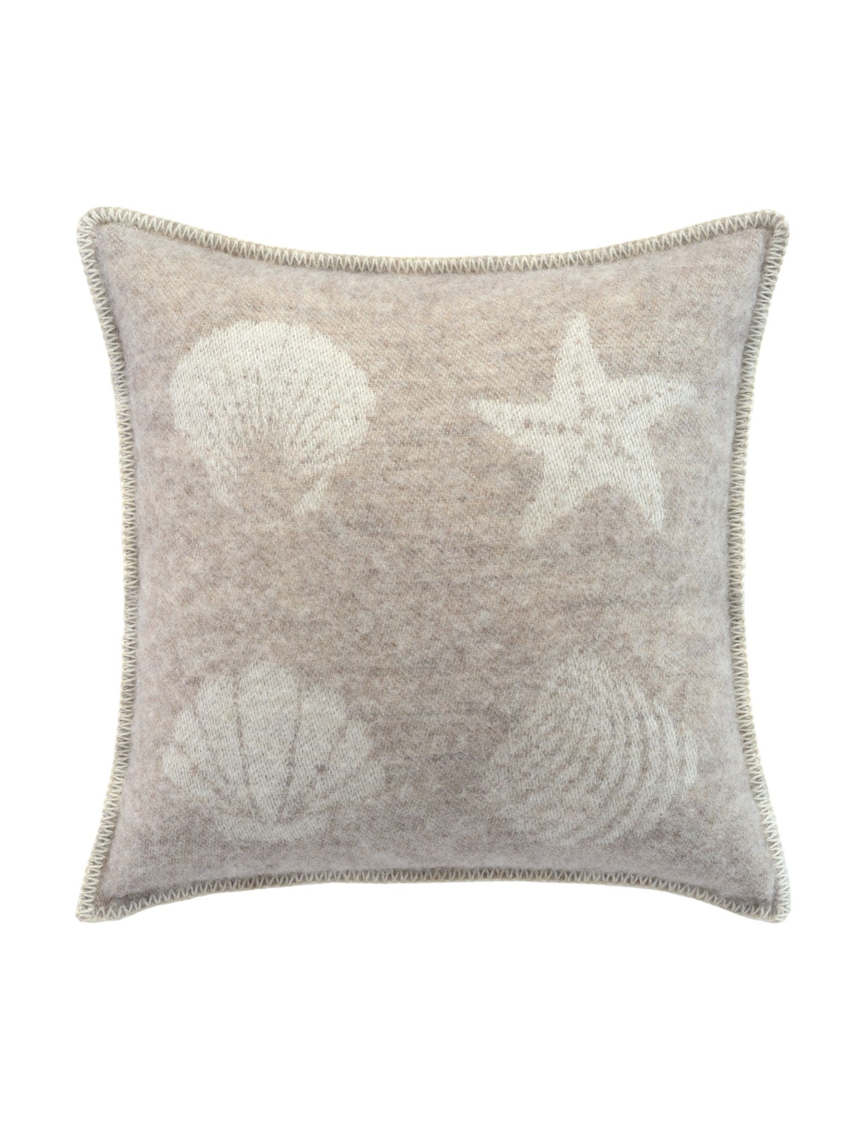 Beige Seashells Cushion