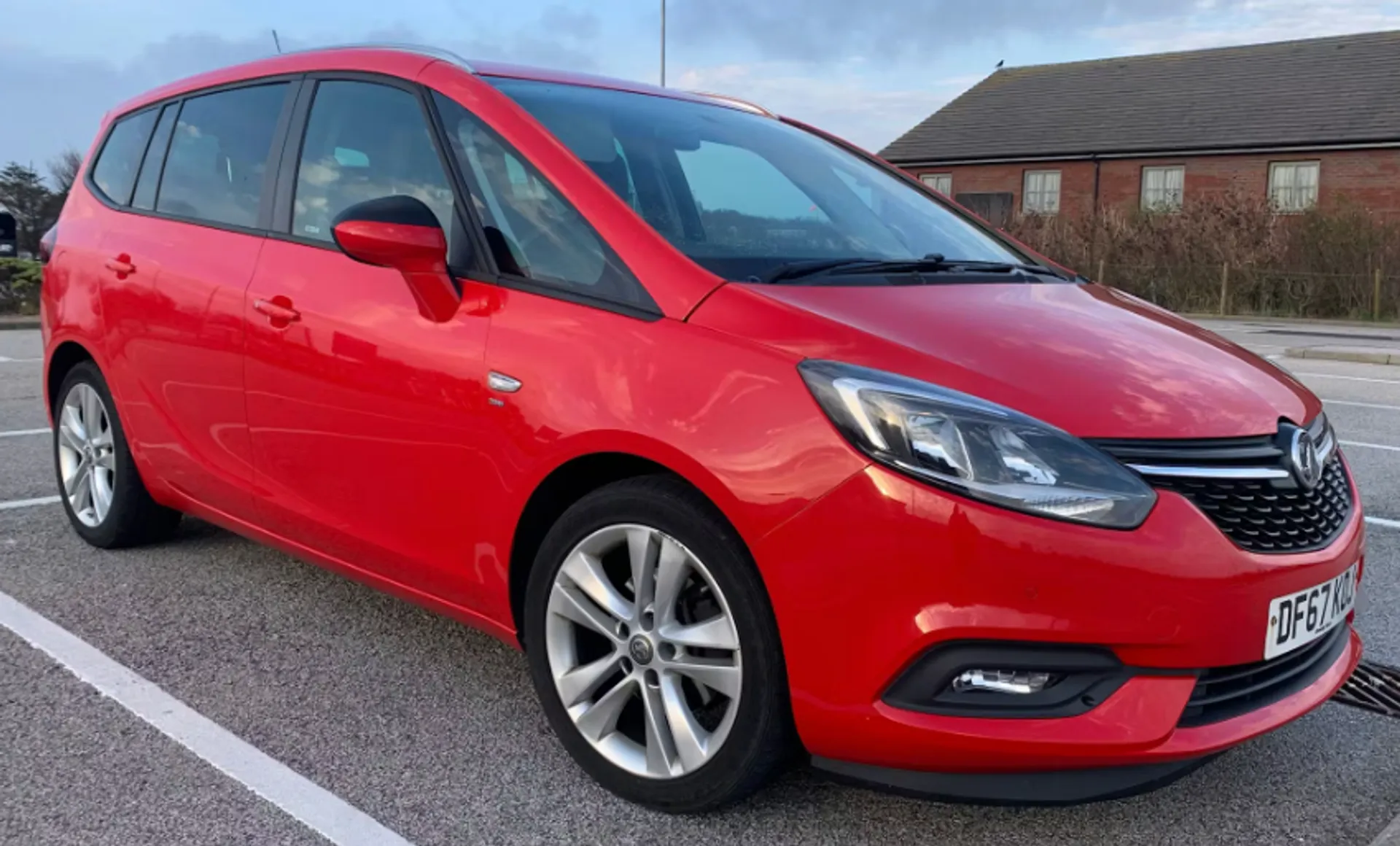 2018 VAUXHALL ZAFIRA for sale