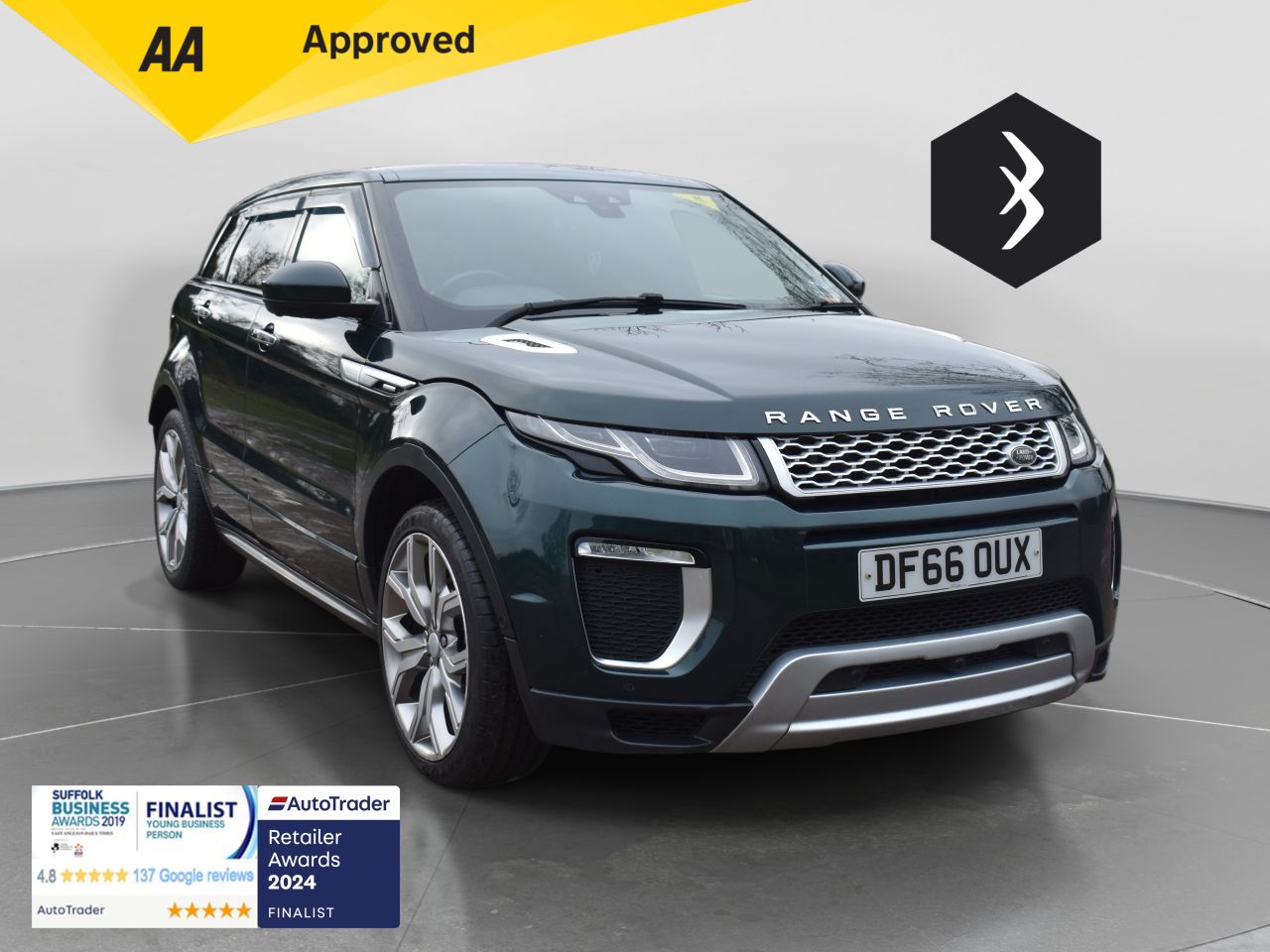 2016 LAND ROVER RANGE ROVER EVOQUE for sale