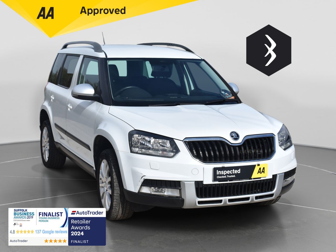 2016 SKODA YETI for sale