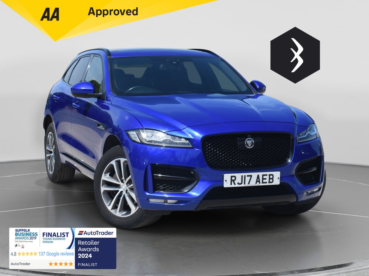 2017 JAGUAR F-PACE for sale