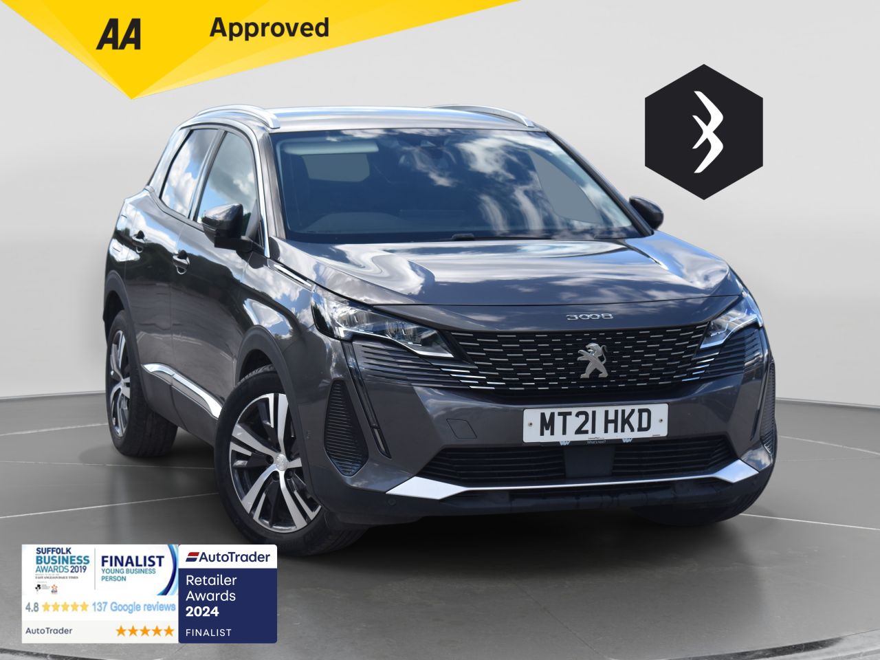 2021 PEUGEOT 3008 for sale