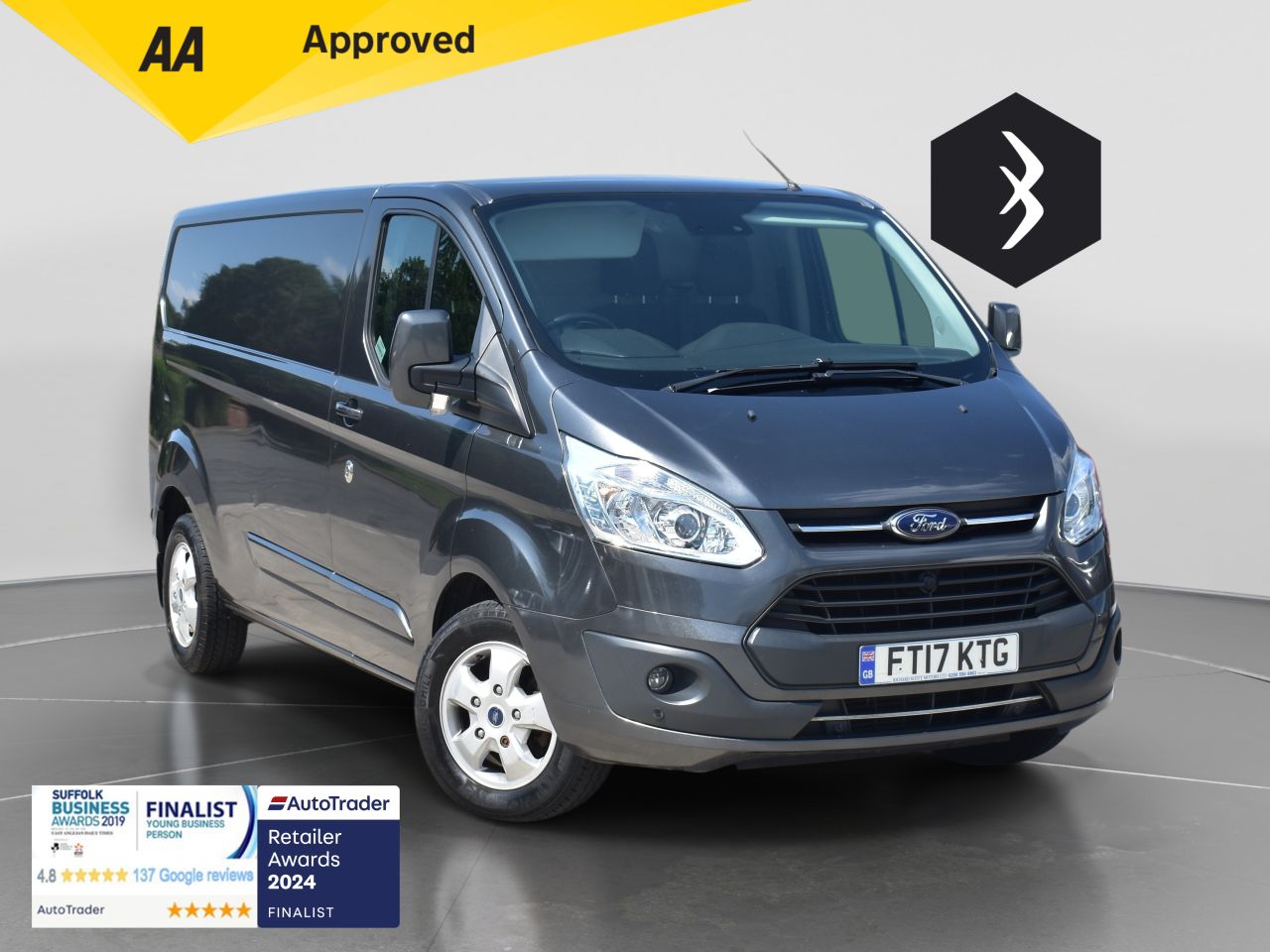 2017 FORD TRANSIT CUSTOM for sale
