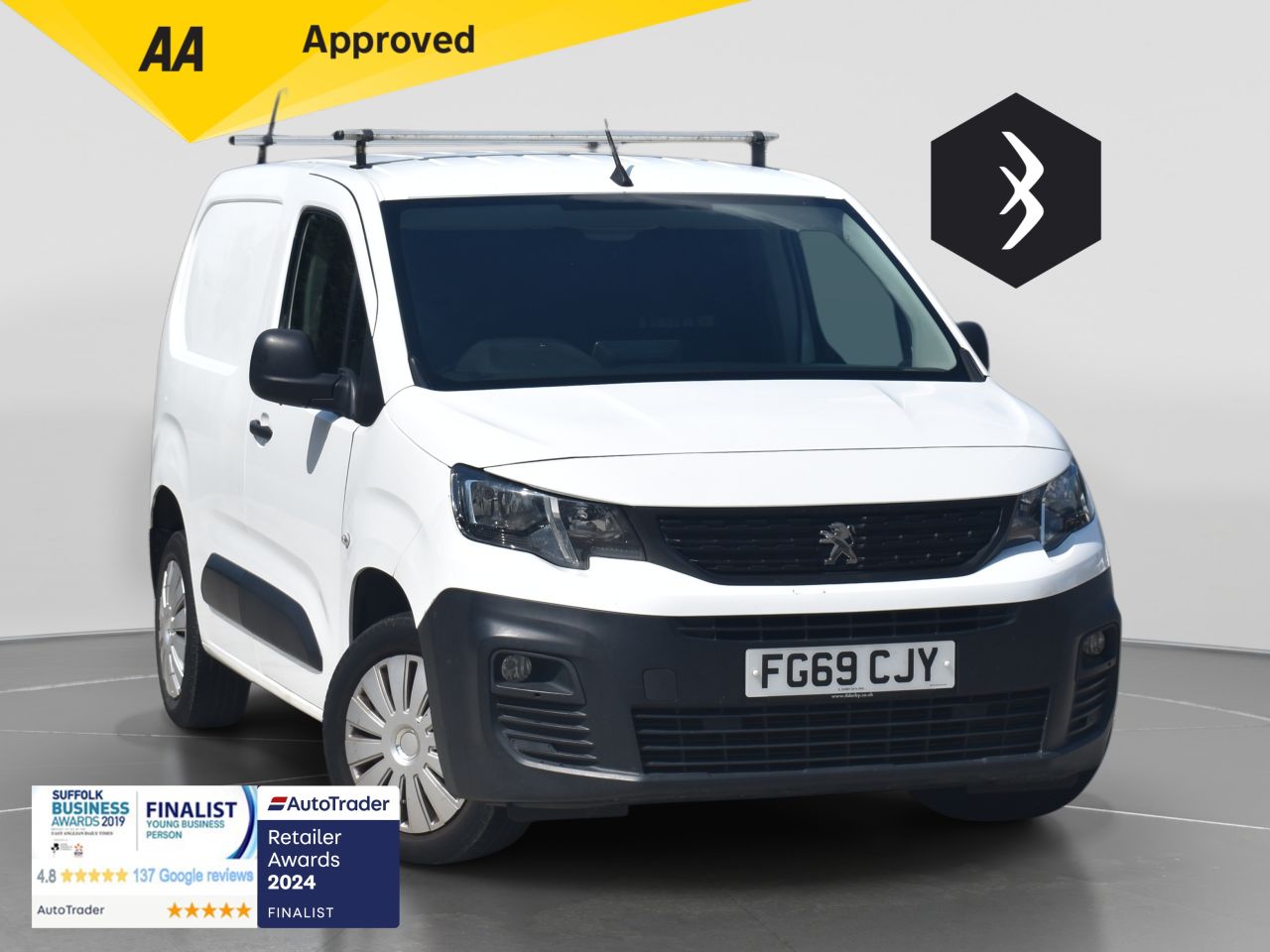 2019 PEUGEOT PARTNER for sale