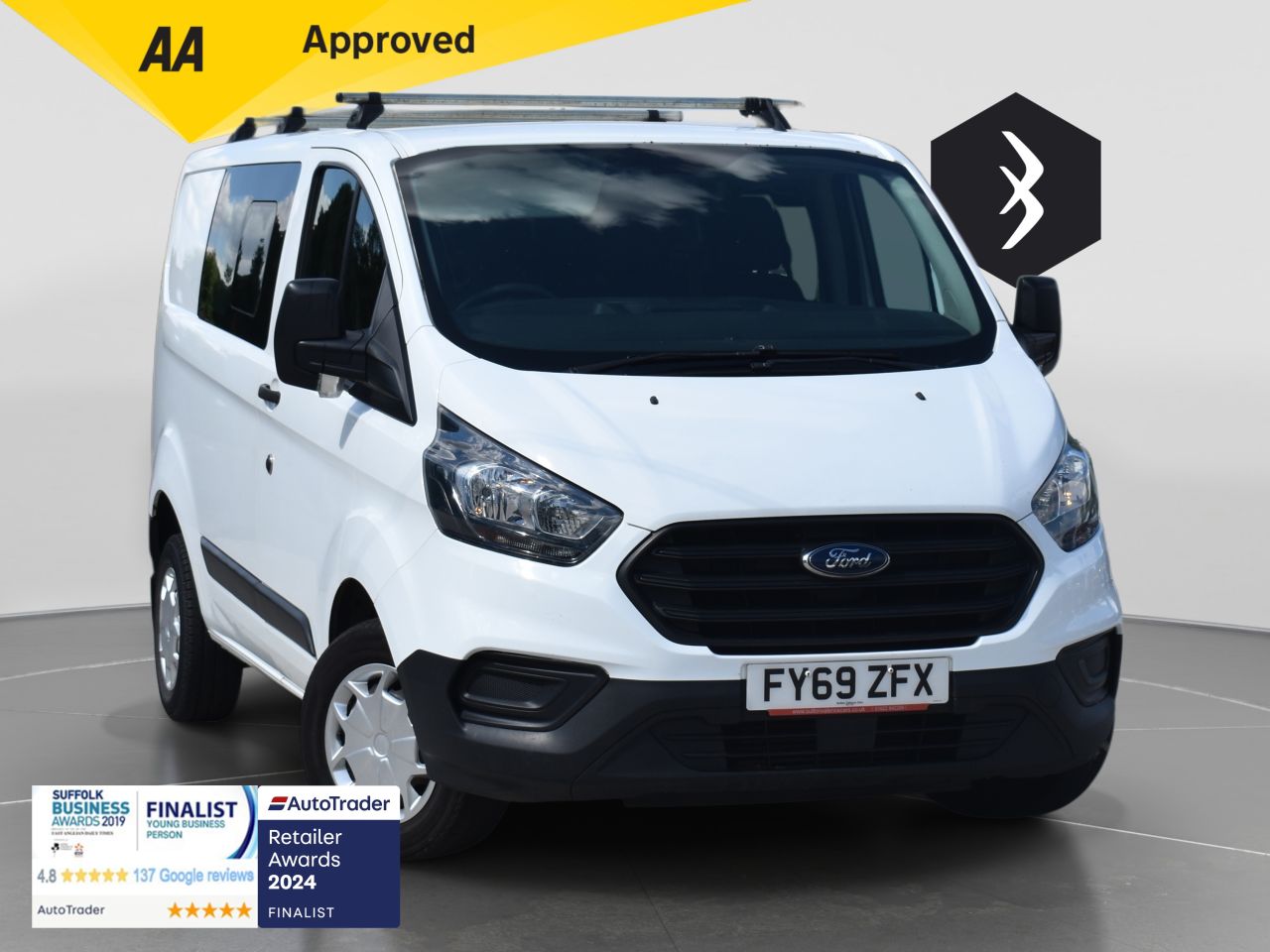 2019 FORD TRANSIT CUSTOM for sale
