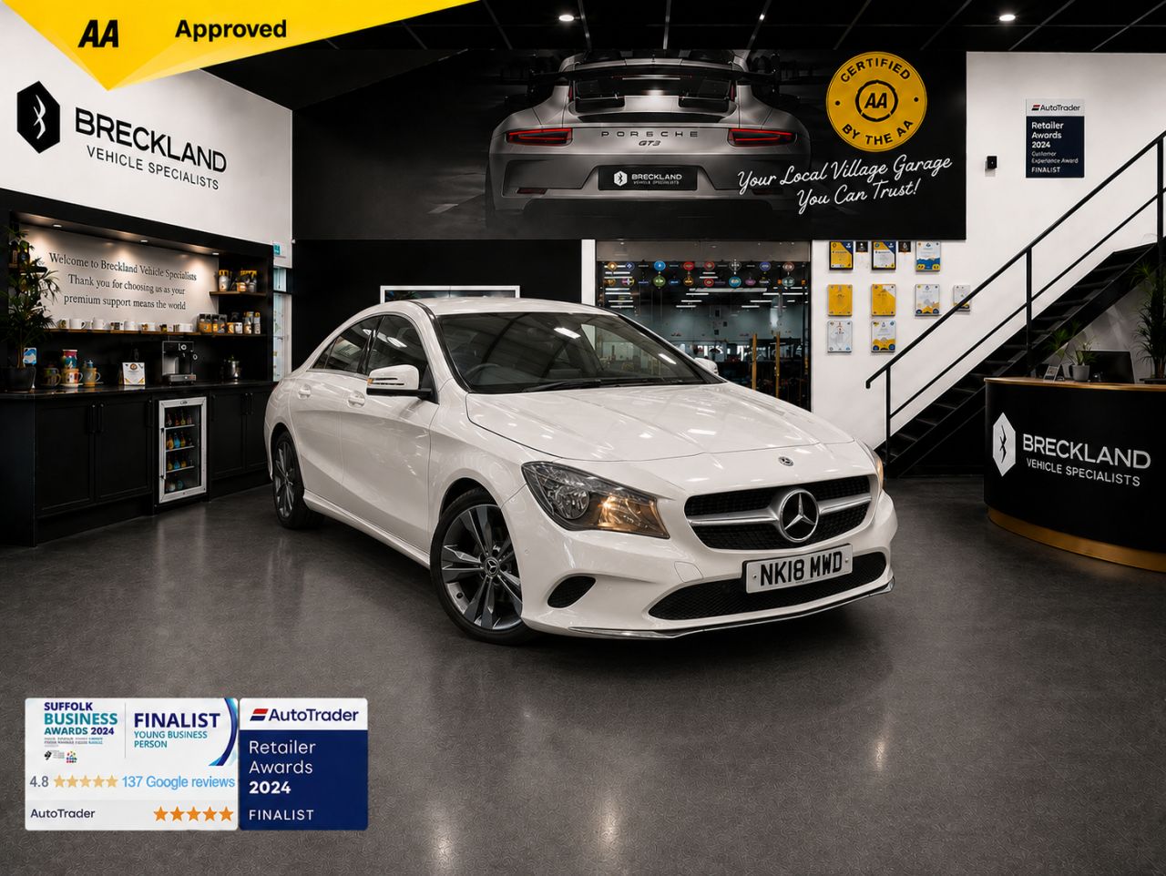 2018 MERCEDES-BENZ CLA for sale