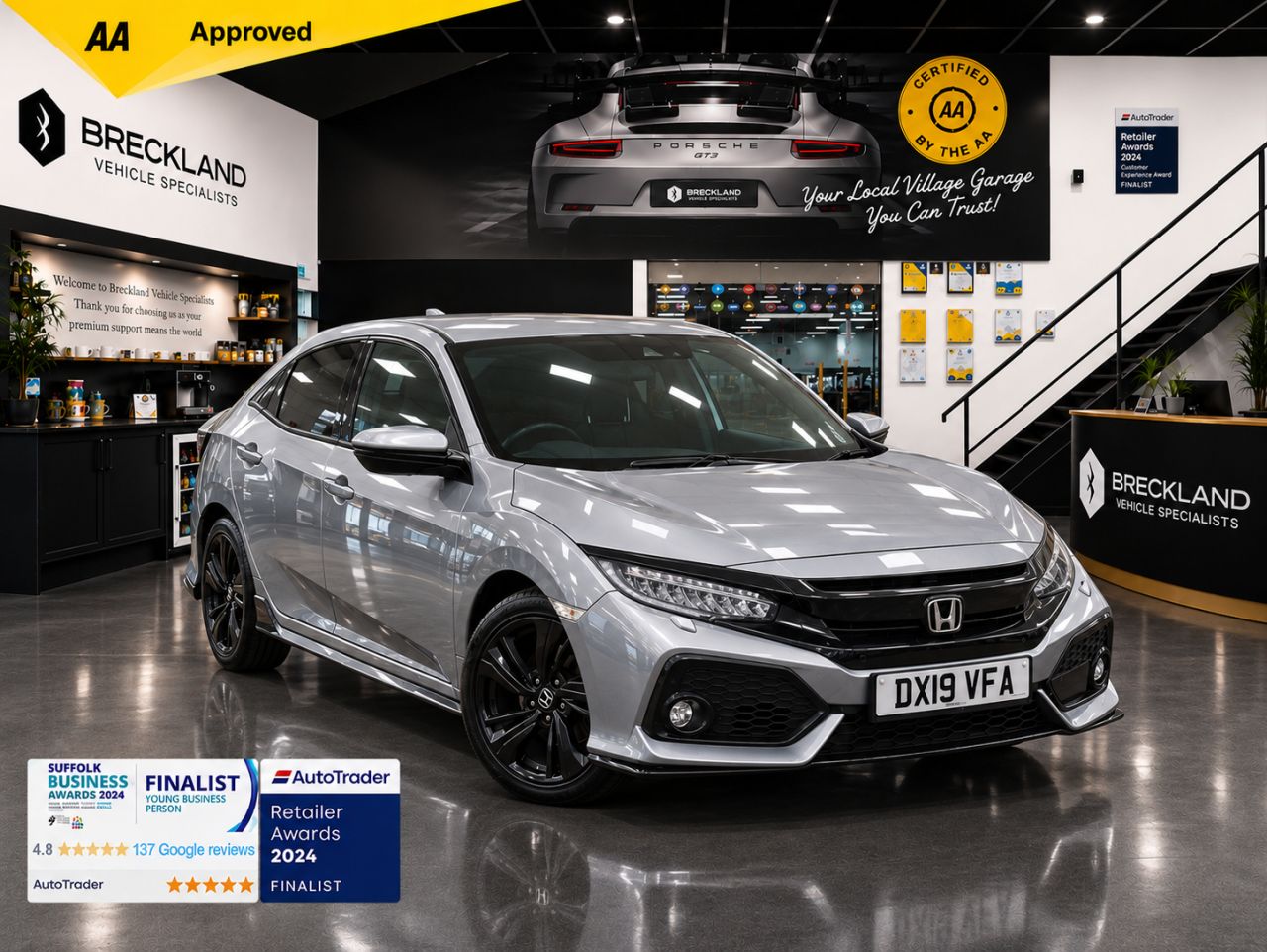 2019 HONDA CIVIC for sale