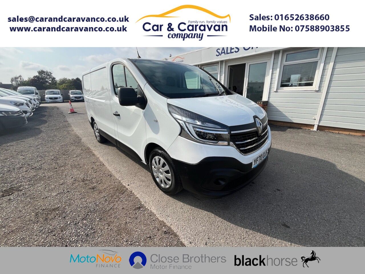 2020 RENAULT TRAFIC for sale