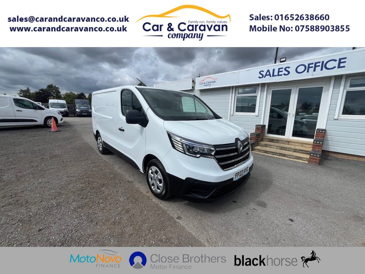 2022 RENAULT TRAFIC for sale