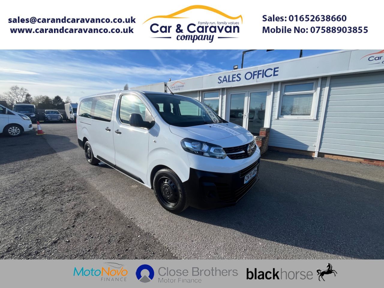 2020 VAUXHALL VIVARO LIFE for sale