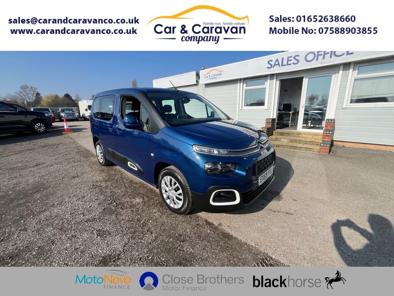 2019 CITROEN BERLINGO for sale