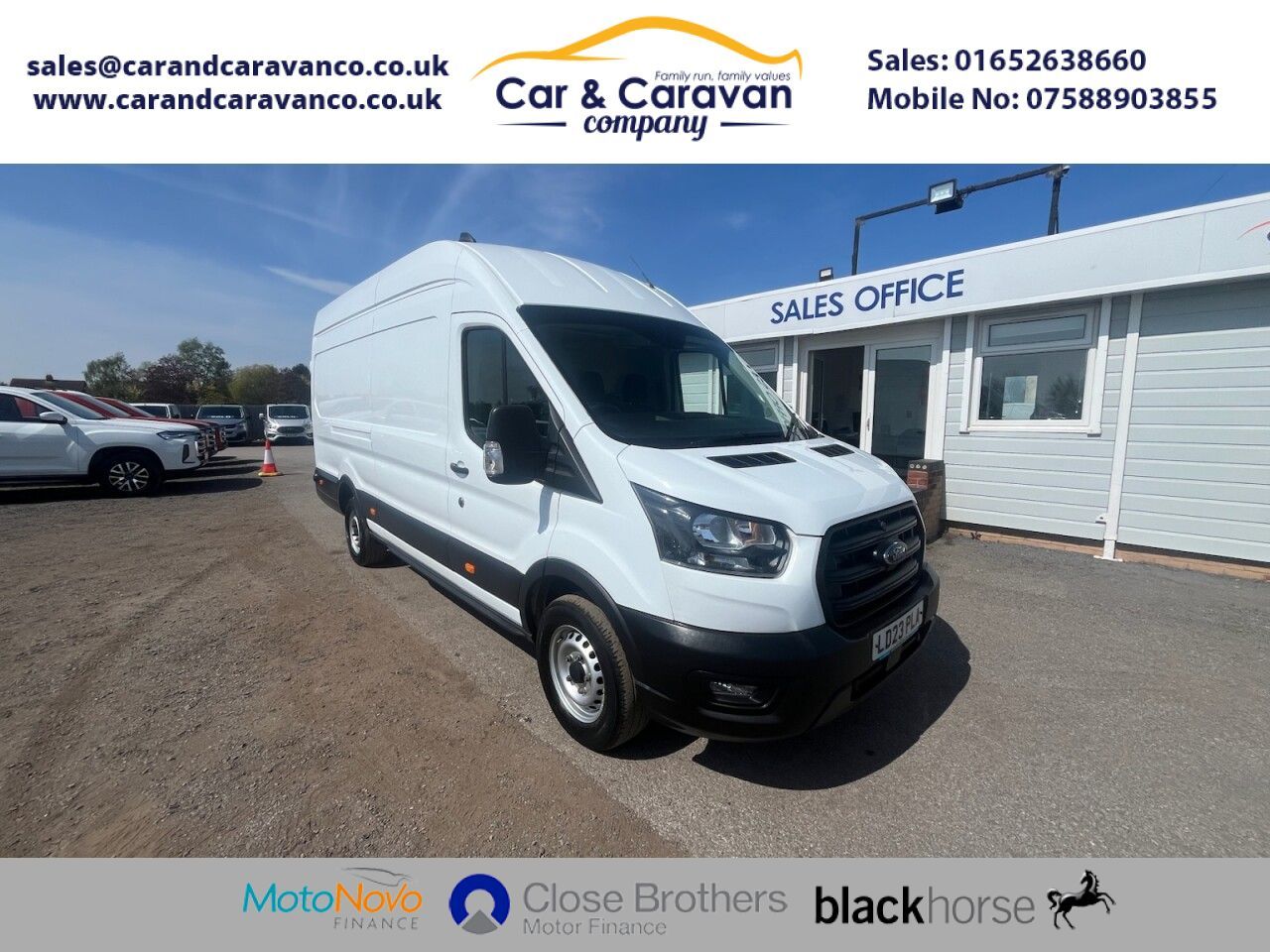 2023 FORD TRANSIT for sale