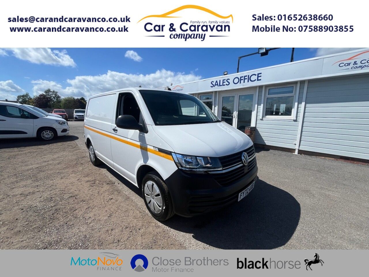 2022 VOLKSWAGEN TRANSPORTER for sale