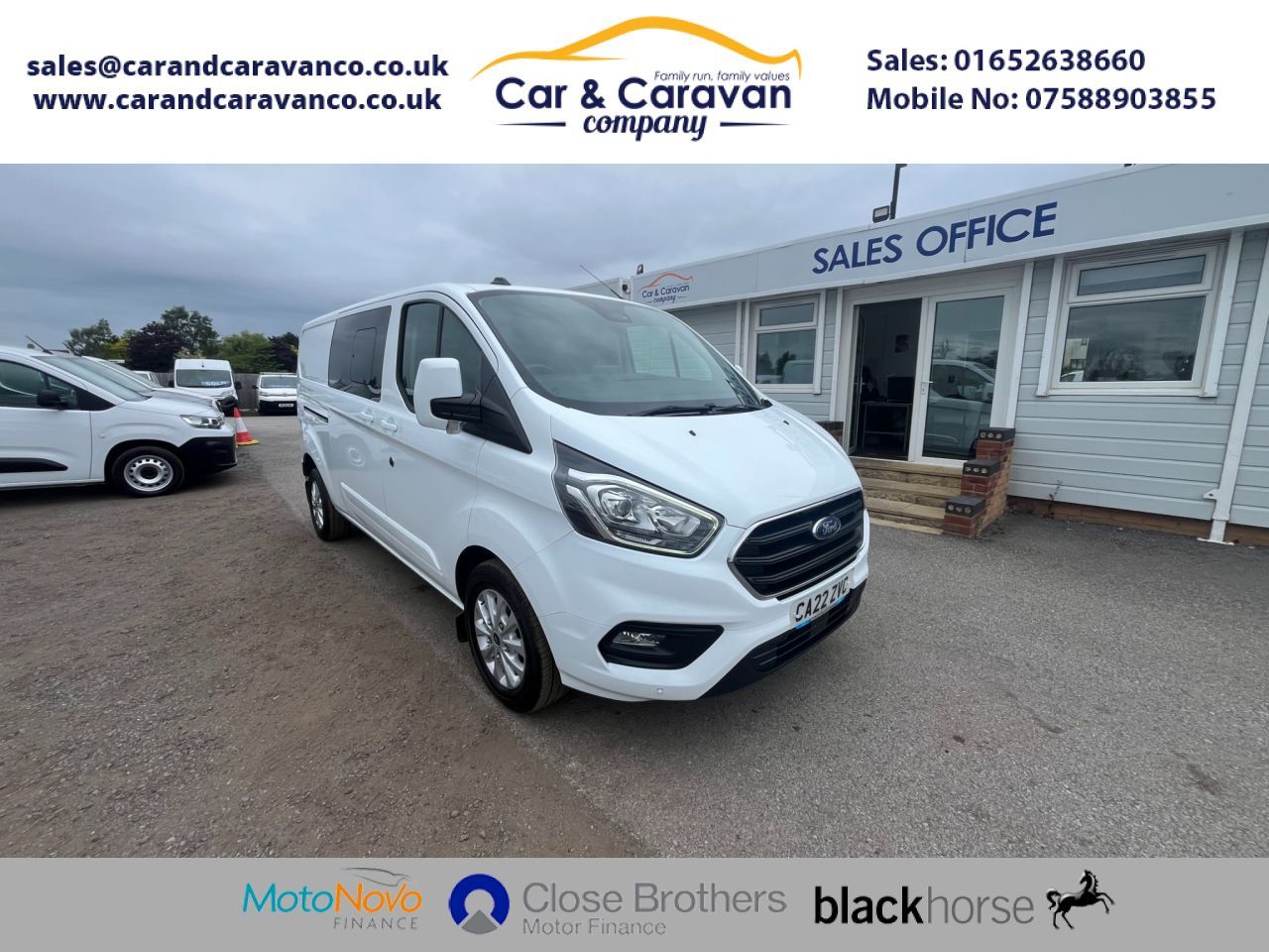 2022 FORD TRANSIT CUSTOM for sale