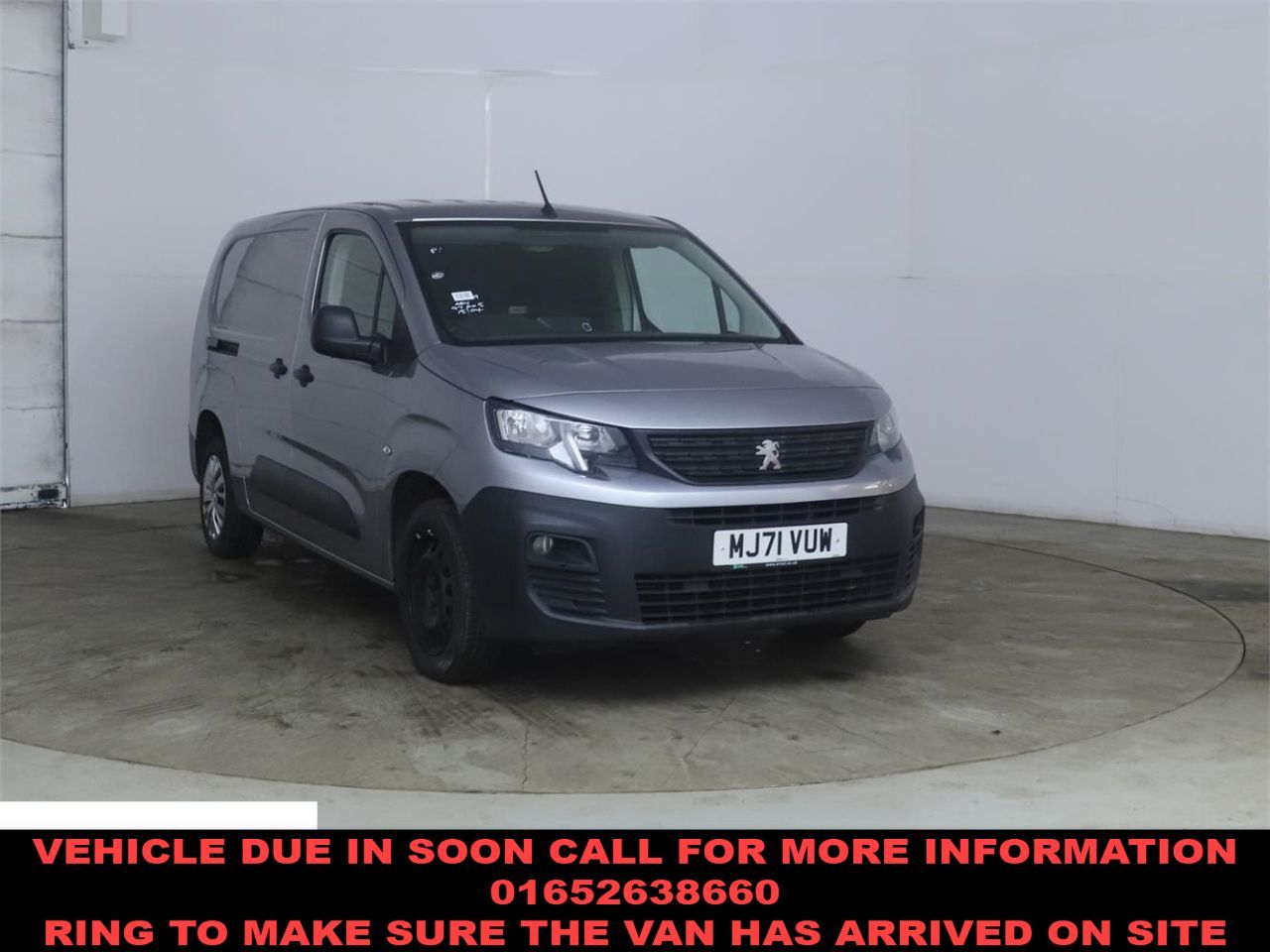 2021 PEUGEOT PARTNER for sale