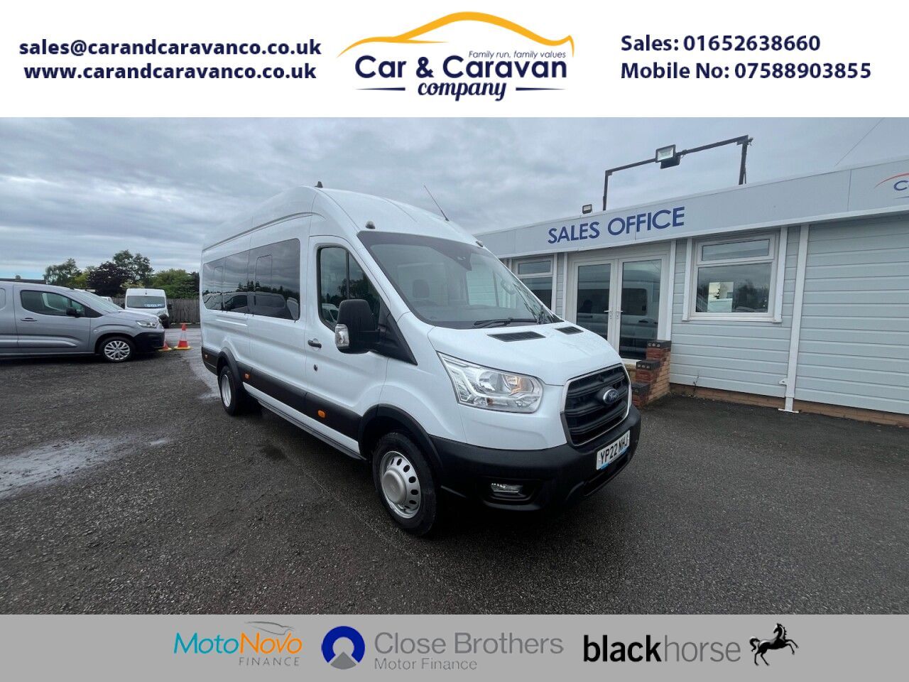2022 FORD TRANSIT for sale