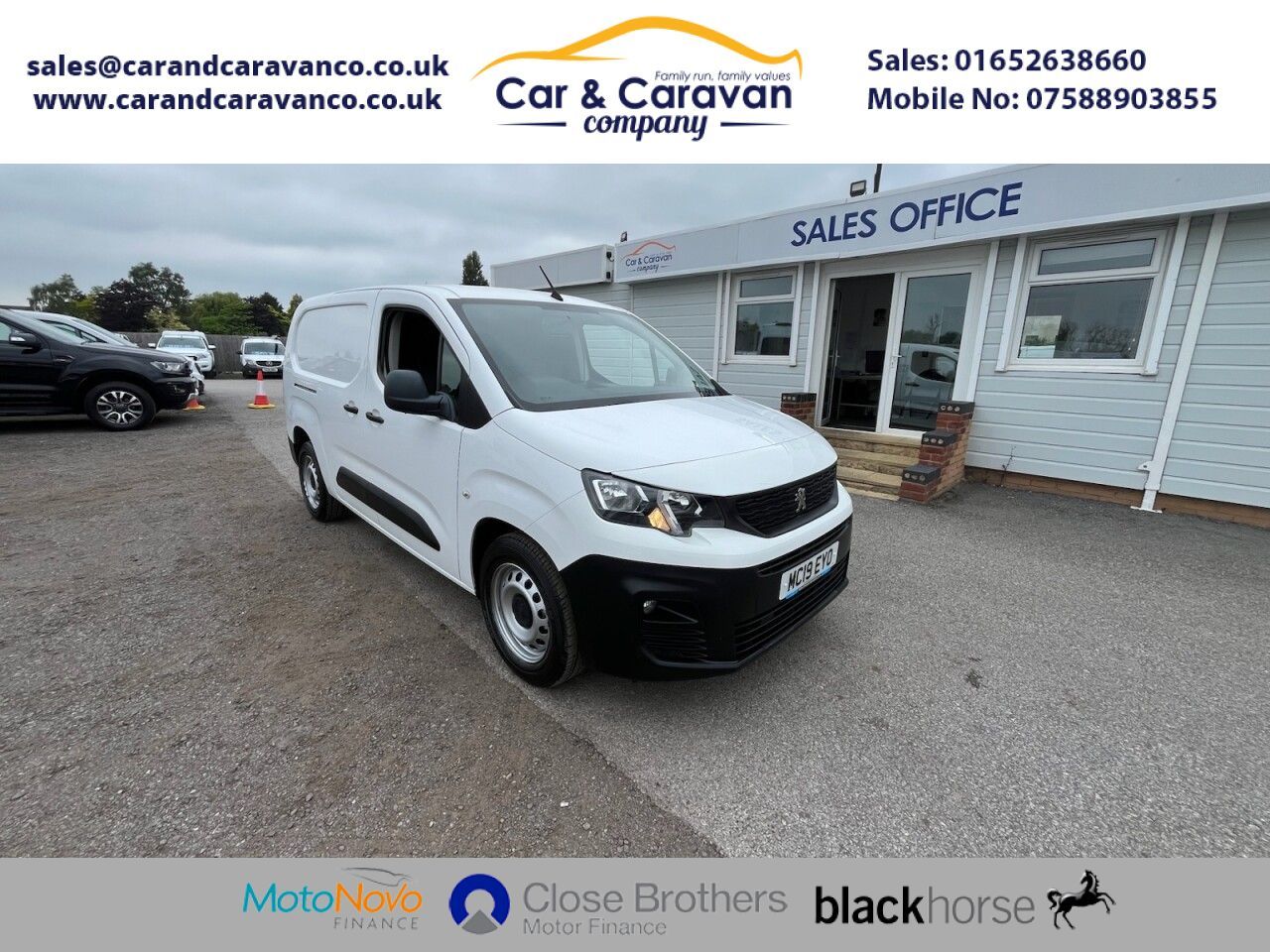 2019 PEUGEOT PARTNER for sale