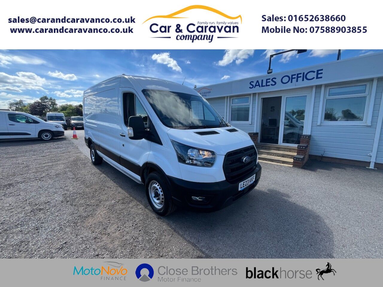2023 FORD TRANSIT for sale
