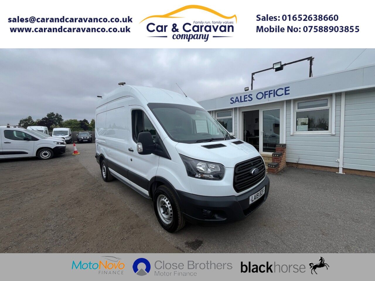 2019 FORD TRANSIT for sale