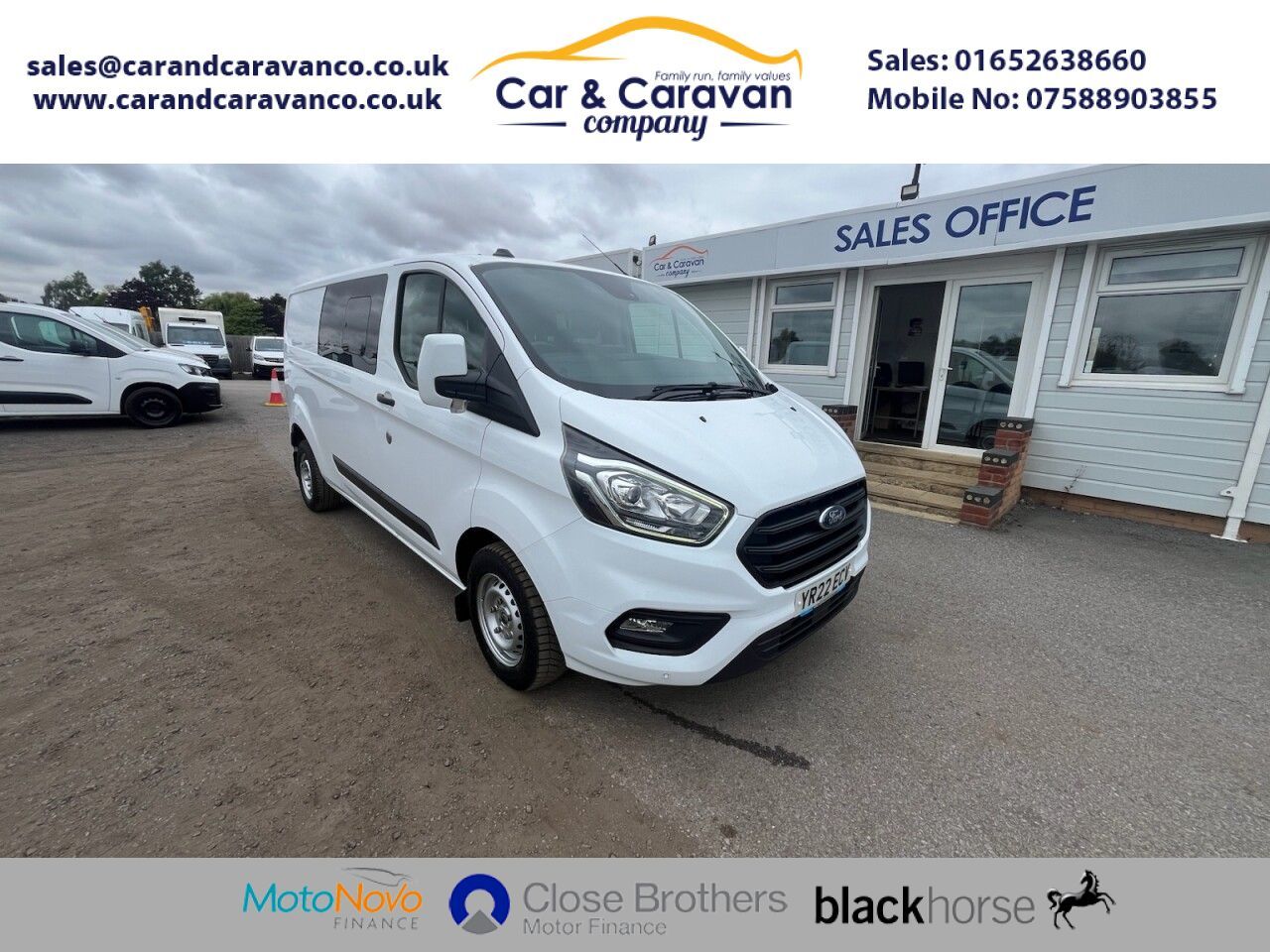 2022 FORD TRANSIT CUSTOM for sale