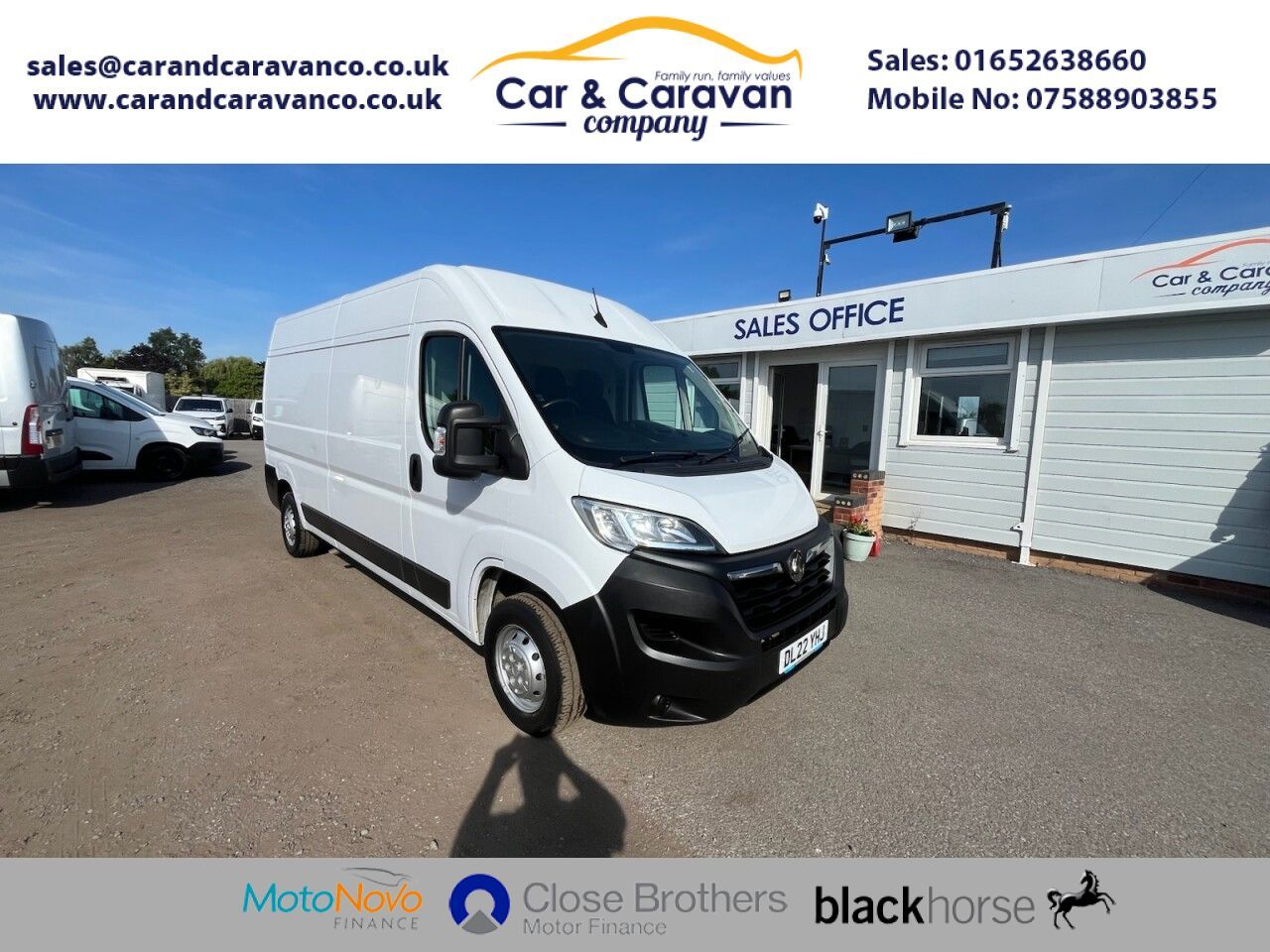 2022 VAUXHALL MOVANO for sale