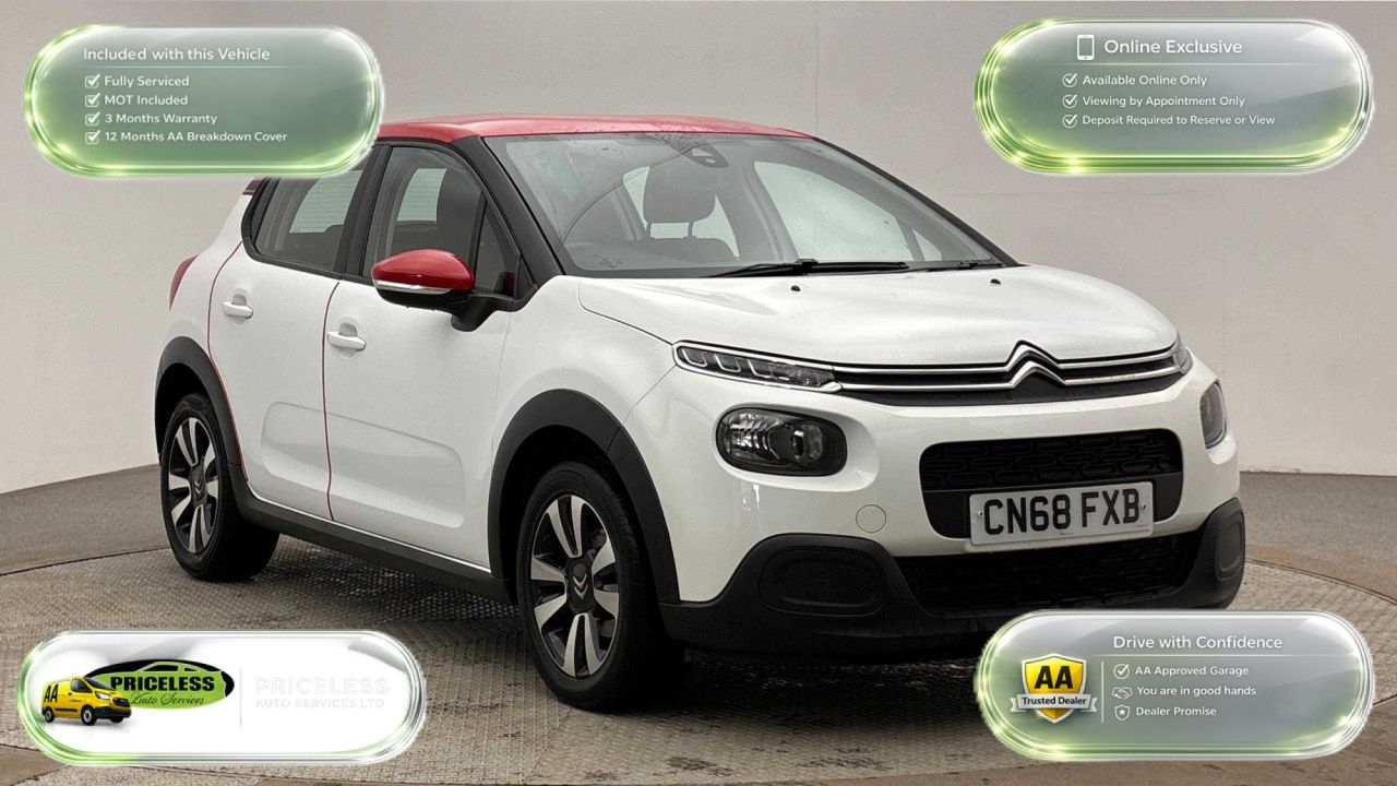 2018 CITROEN C3 for sale