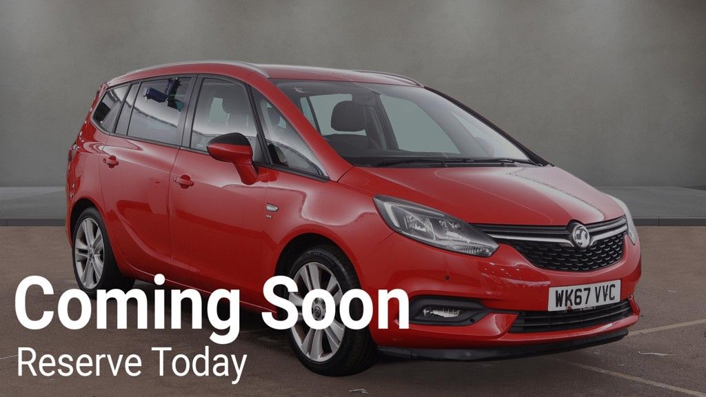 2017 VAUXHALL ZAFIRA TOURER for sale
