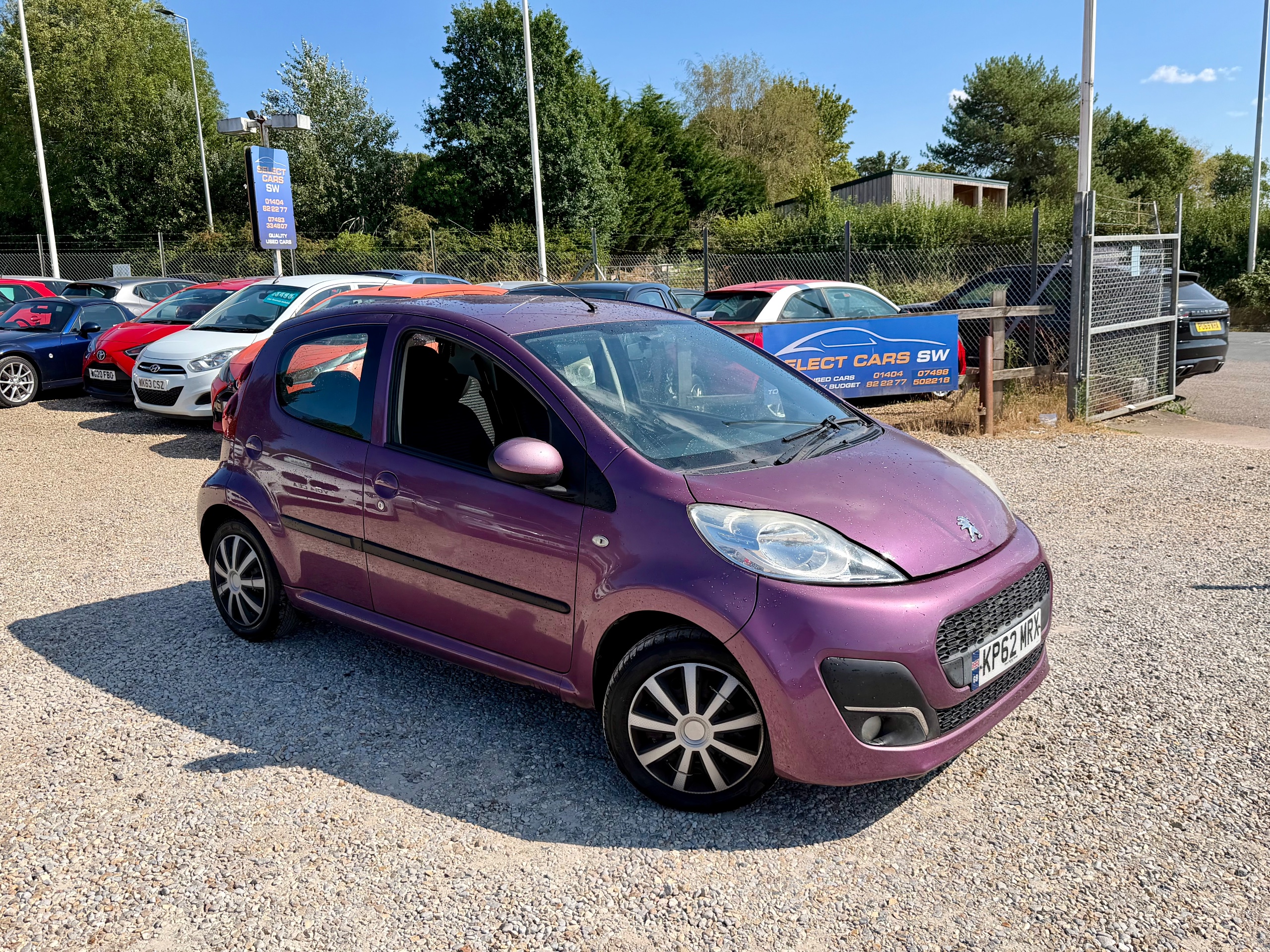 2012 PEUGEOT 107 for sale