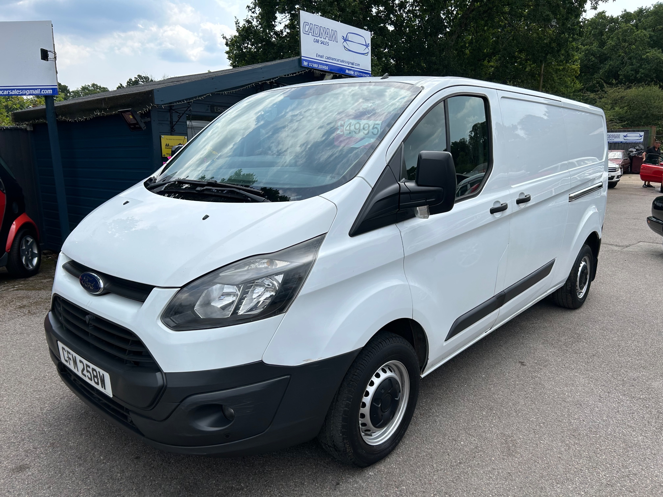 2015 FORD TRANSIT CUSTOM for sale