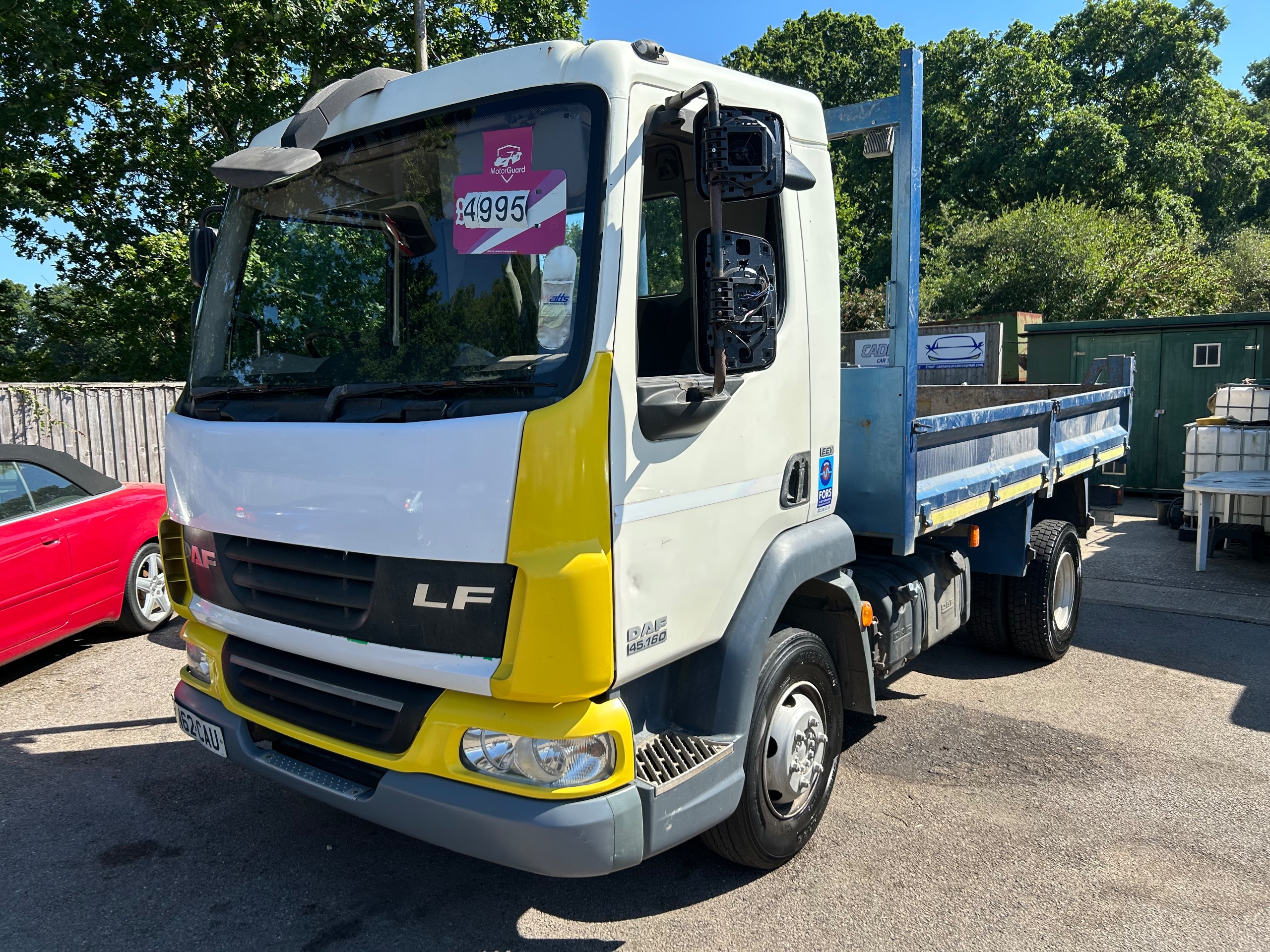 2012 DAF TIPPER for sale