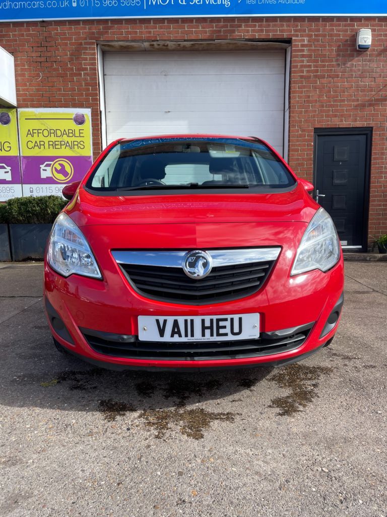 2011 VAUXHALL MERIVA for sale