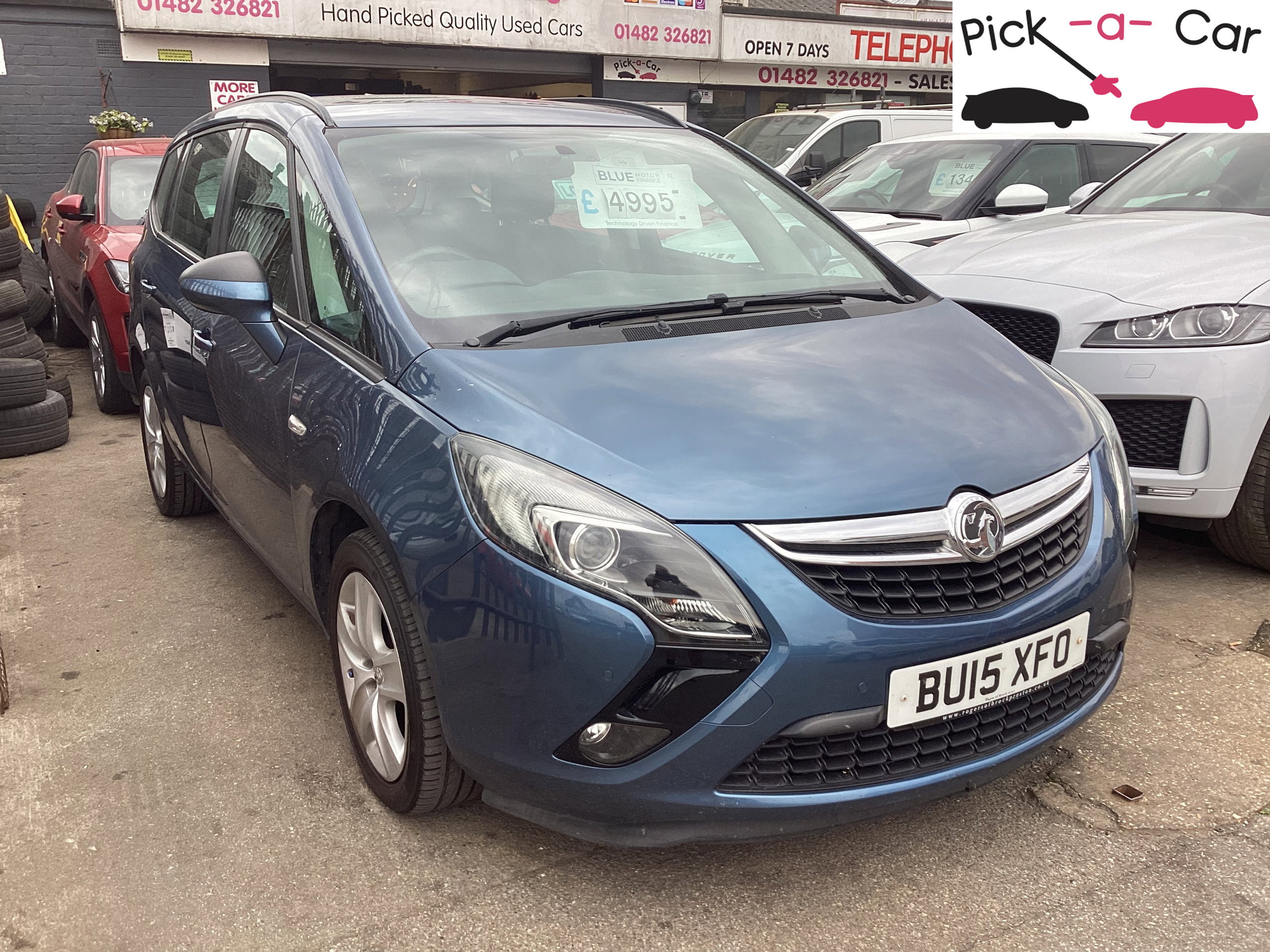 2015 VAUXHALL ZAFIRA TOURER for sale