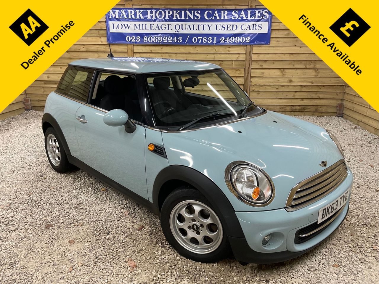2013 MINI HATCH for sale