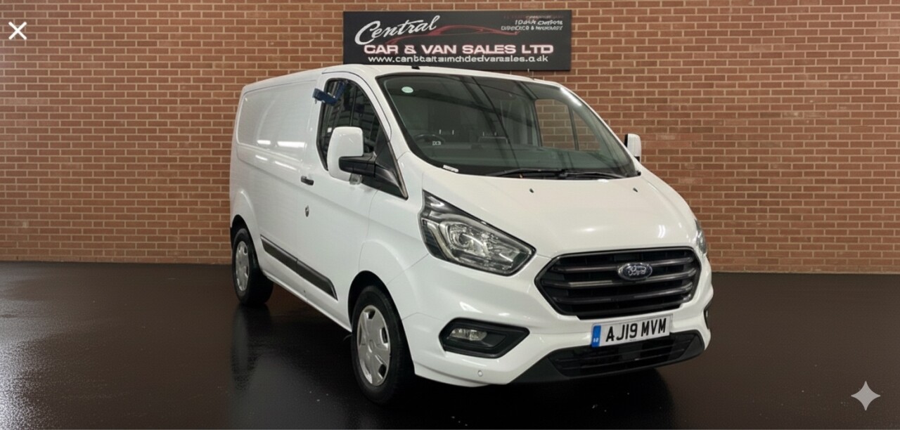 2019 FORD TRANSIT CUSTOM for sale