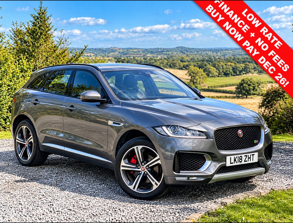 2018 JAGUAR F-PACE for sale