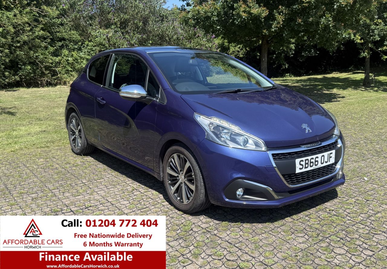 2016 PEUGEOT 208 for sale