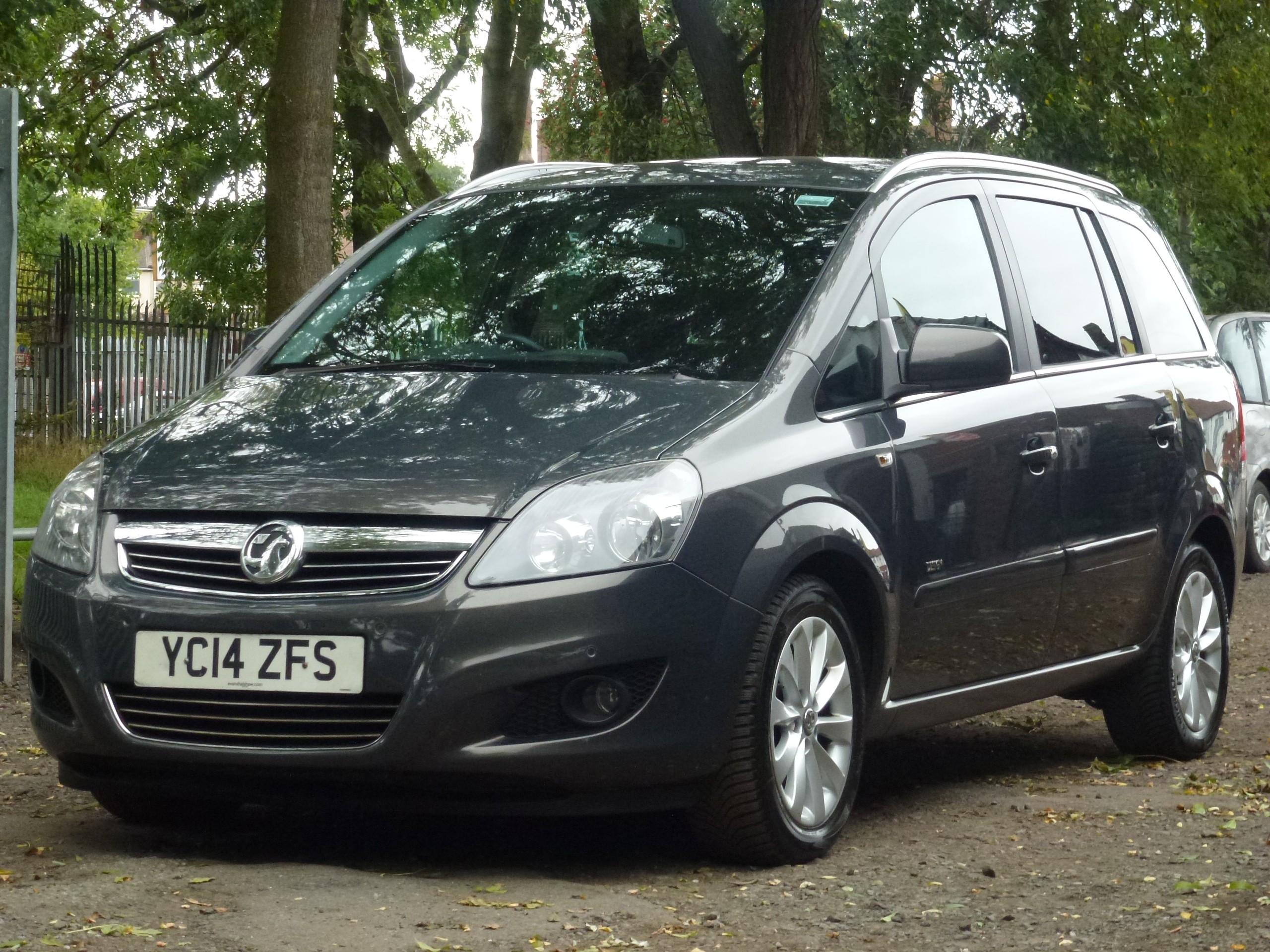 2014 VAUXHALL ZAFIRA for sale