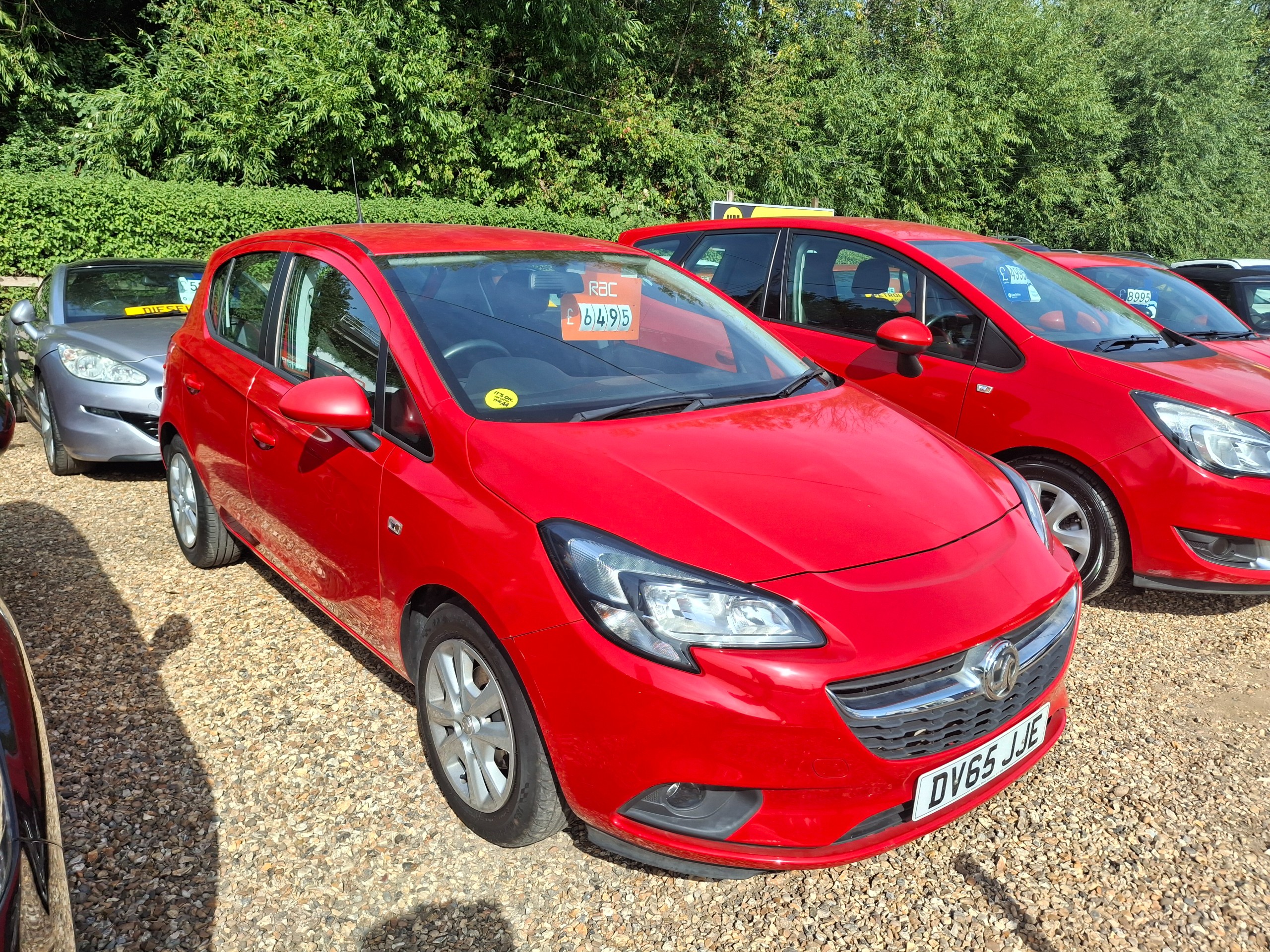 2015 VAUXHALL CORSA for sale
