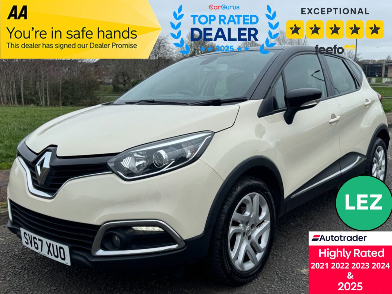 2017 RENAULT CAPTUR for sale