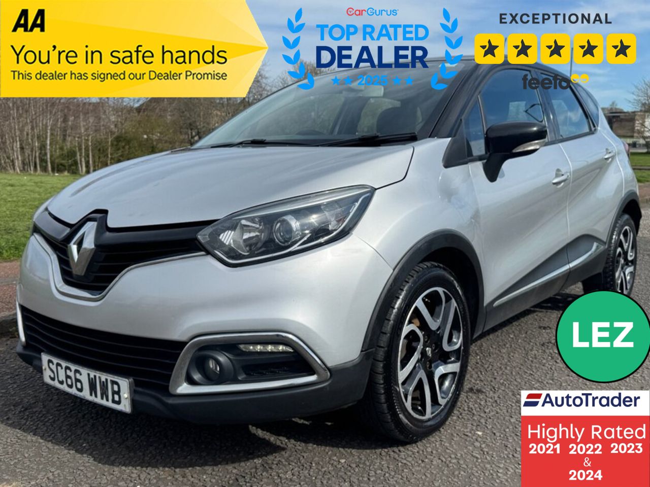 2016 RENAULT CAPTUR for sale