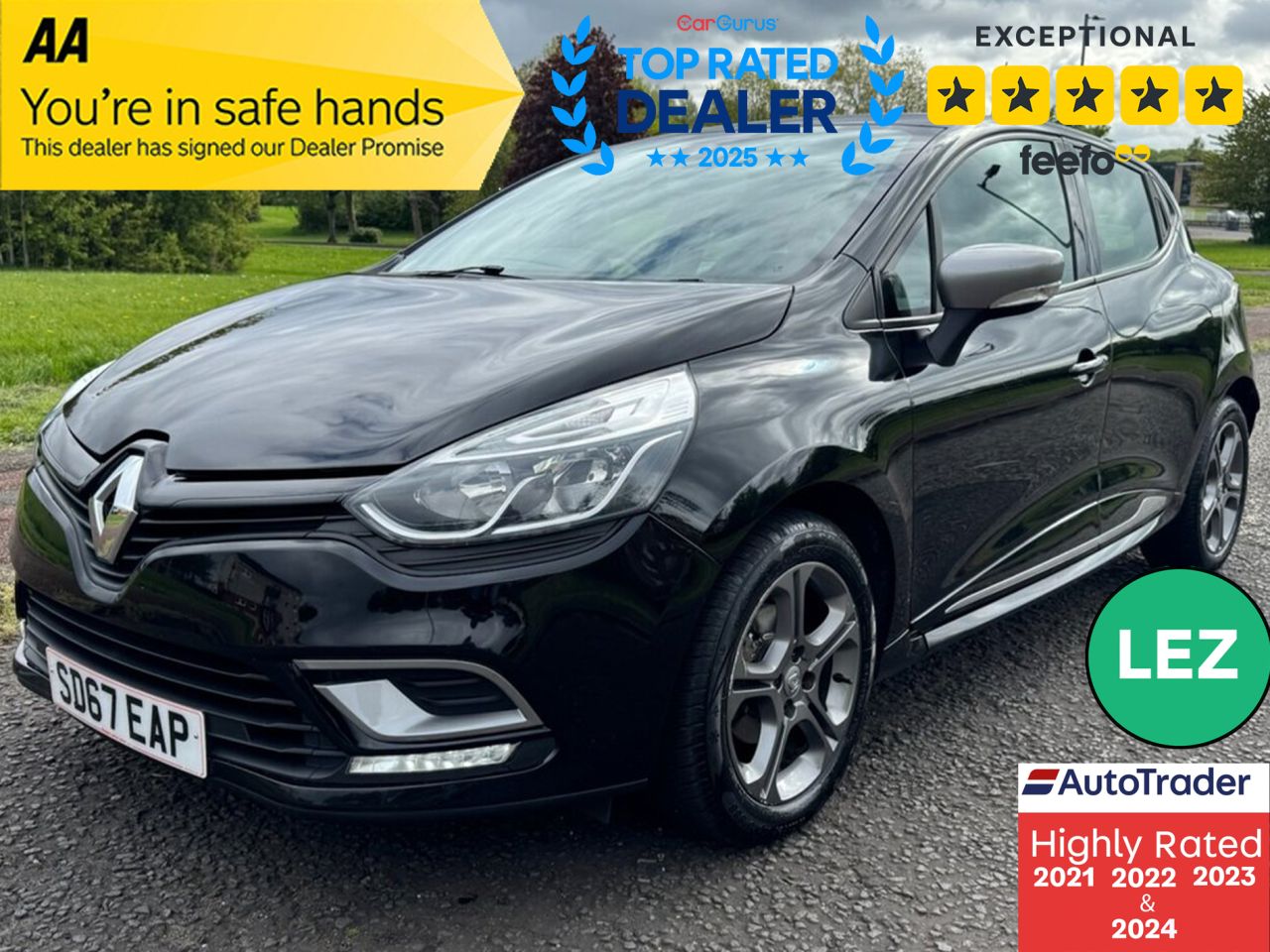2017 RENAULT CLIO for sale