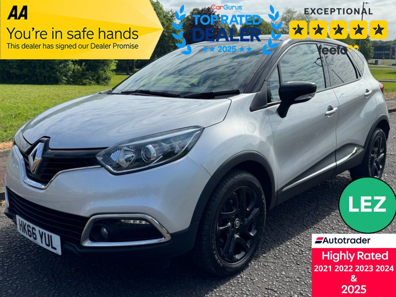 2016 RENAULT CAPTUR for sale