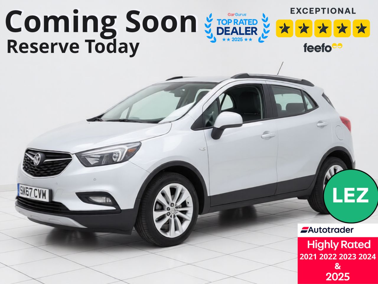 2017 VAUXHALL MOKKA X for sale